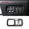 For Renault Kadjar 2015 2016 2017-2019 Car Styling Cover Protect Stick Trim Carbon Fibre Car Door Inner Built Handle Bowl 4pcs