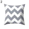 Cushion Cover Case Square Geometric Gray Throw Pillow Protector Bedding Articles