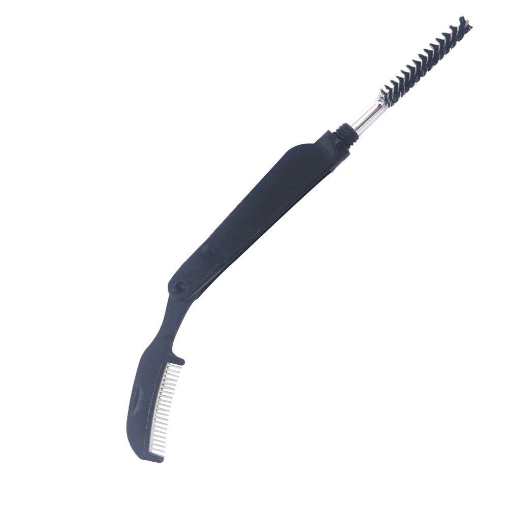 

Инструмент для наращивания ресниц, разделитель туши, складная кисть для бровей с двойной головкой, металлическая расческа для ресниц