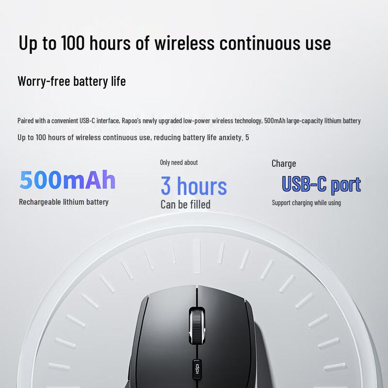 Rapoo MT550 Multi-Mode Wireless Office Mouse