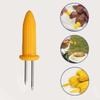 10Pcs Corn Fork Bbq Stainless Steel Corn Holders Handheld Anti Scalding Corn Needle Corn On The Cob Double Fork Barbecue Tool Decor