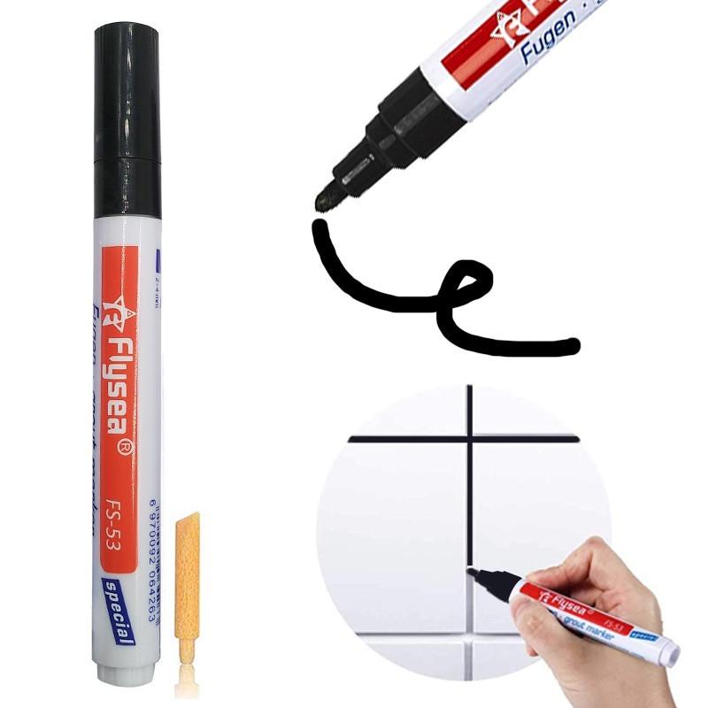 Waterproof and Mildewproof Tile Marker Repair Wall Pen  White Grout Marker Odorless Non Toxic for Tiles Floor