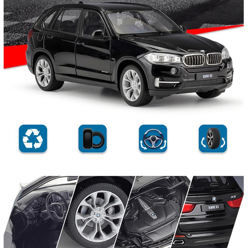 1/24 WELLY BMW X5 Legierung Auto Modell Druckguss Metall Spielzeug Fahrzeuge Auto Modell Hohe Simulation Sammlung Kinder Geschenke