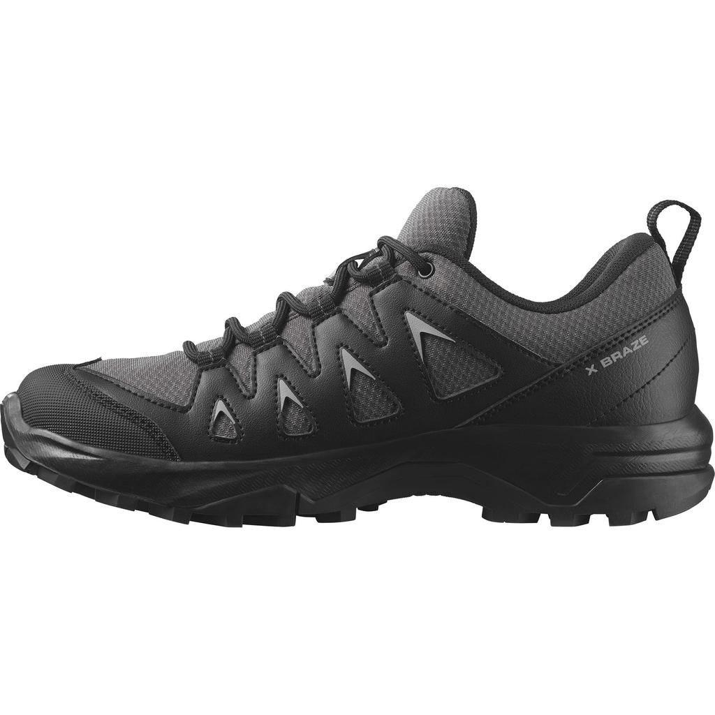 Hiking Trekking Shoes X BRAZE WOMEN Cm [Salomon] GORE-TEX Women's Magnet/Black/Black 24.5