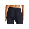 Under Armour Solid Color Logo Print Drawstring Joggers Women Bottoms Black 1328870-002