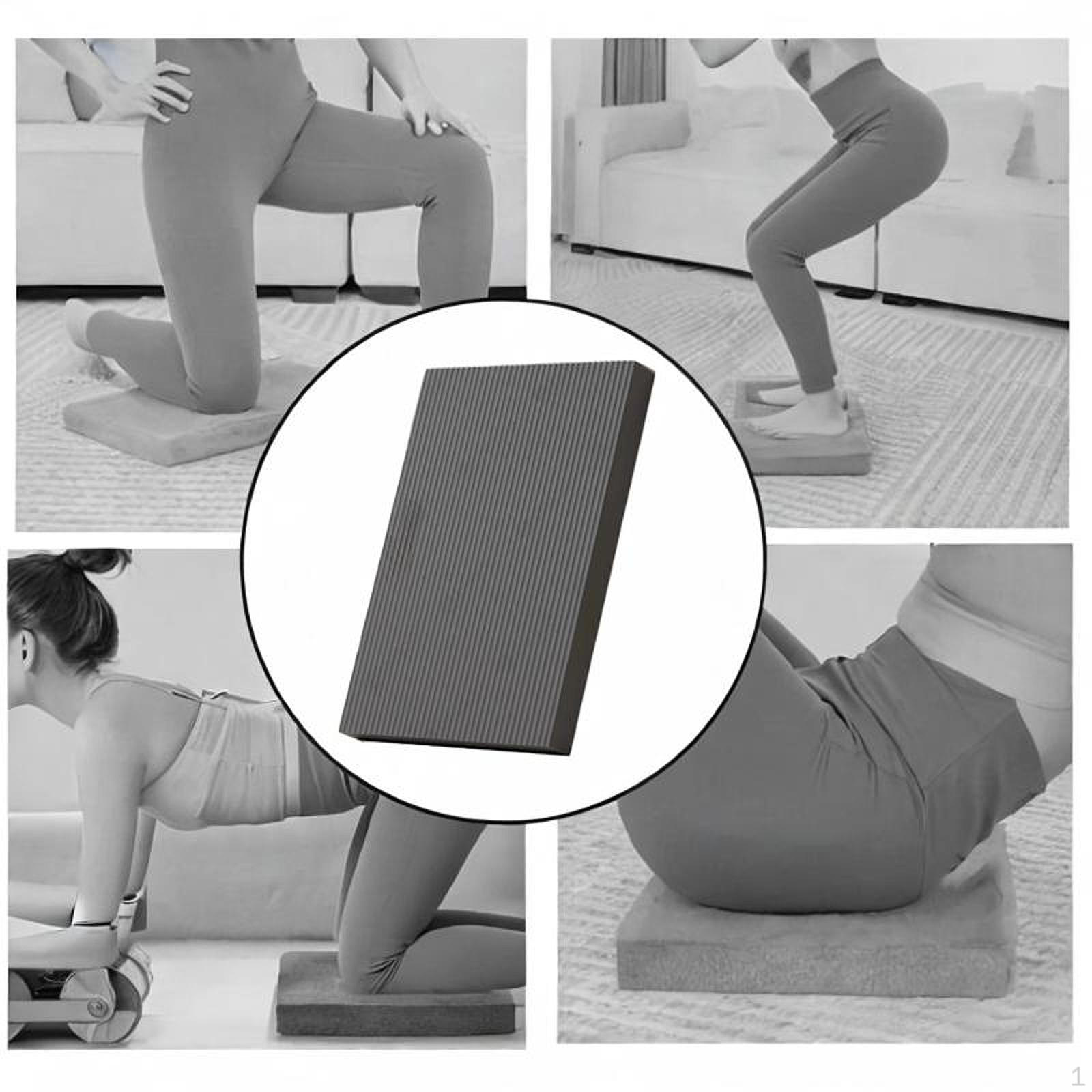 

Balance Mat for Fitness Training And Mobility Exercises Black_30cmx20cmx20mm