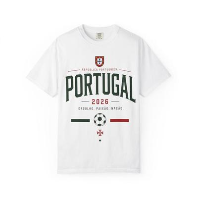 Portugal 2026 World Cup Football Fan T-Shirt | Unisex Graphic Soccer Tee