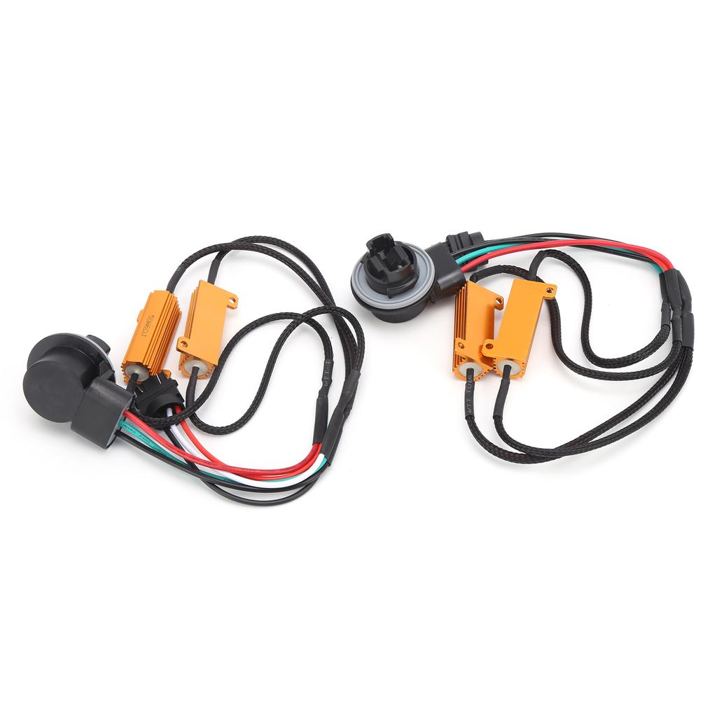 2pcs 50W 3157B LED Decoder Load Resistor Canbus Flash Error Free Canceller for Car Headlight