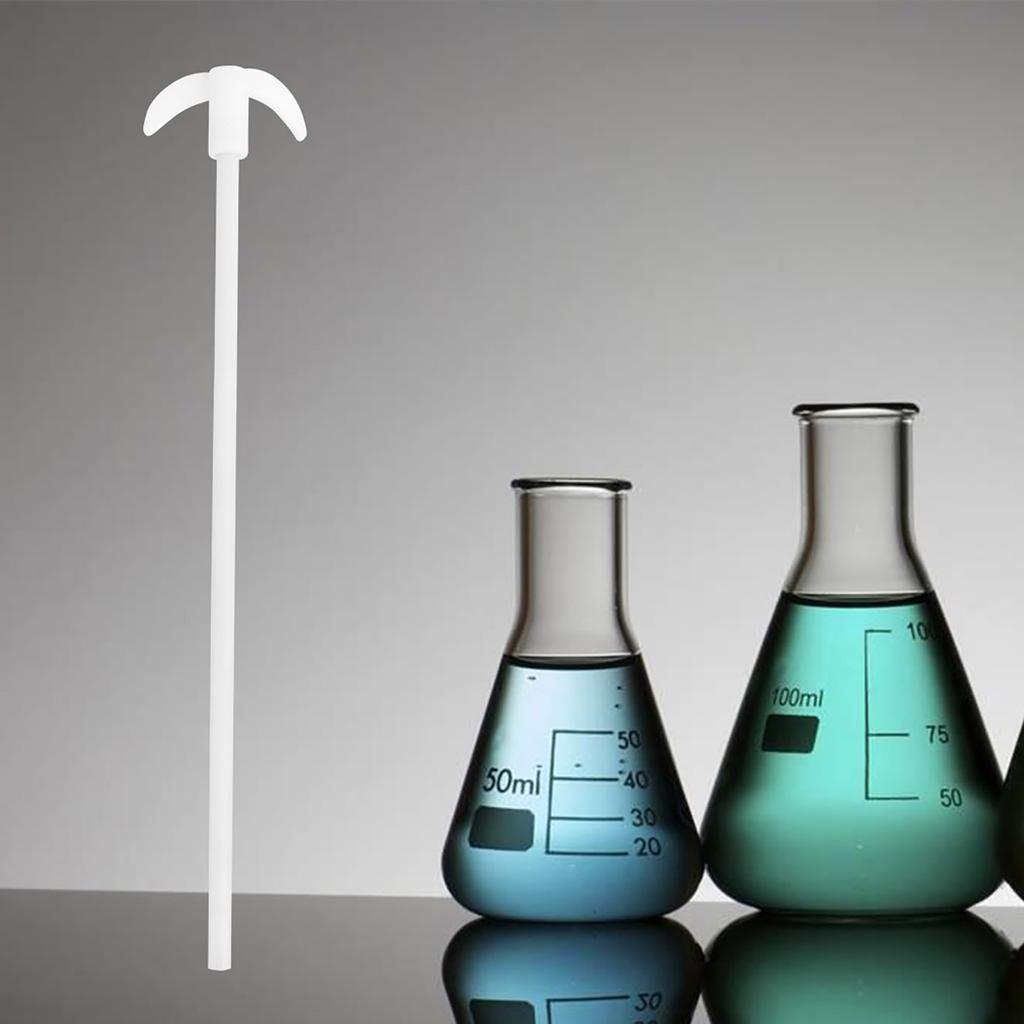High Temperature Resistant PTFE Stirring Rod Stir Bar for Laboratory Use L 305mm W 60mm D 7mm