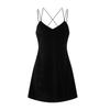 Women's Velvet Comfy Cami Sleep Dress with Open Front Robe Lounge Set