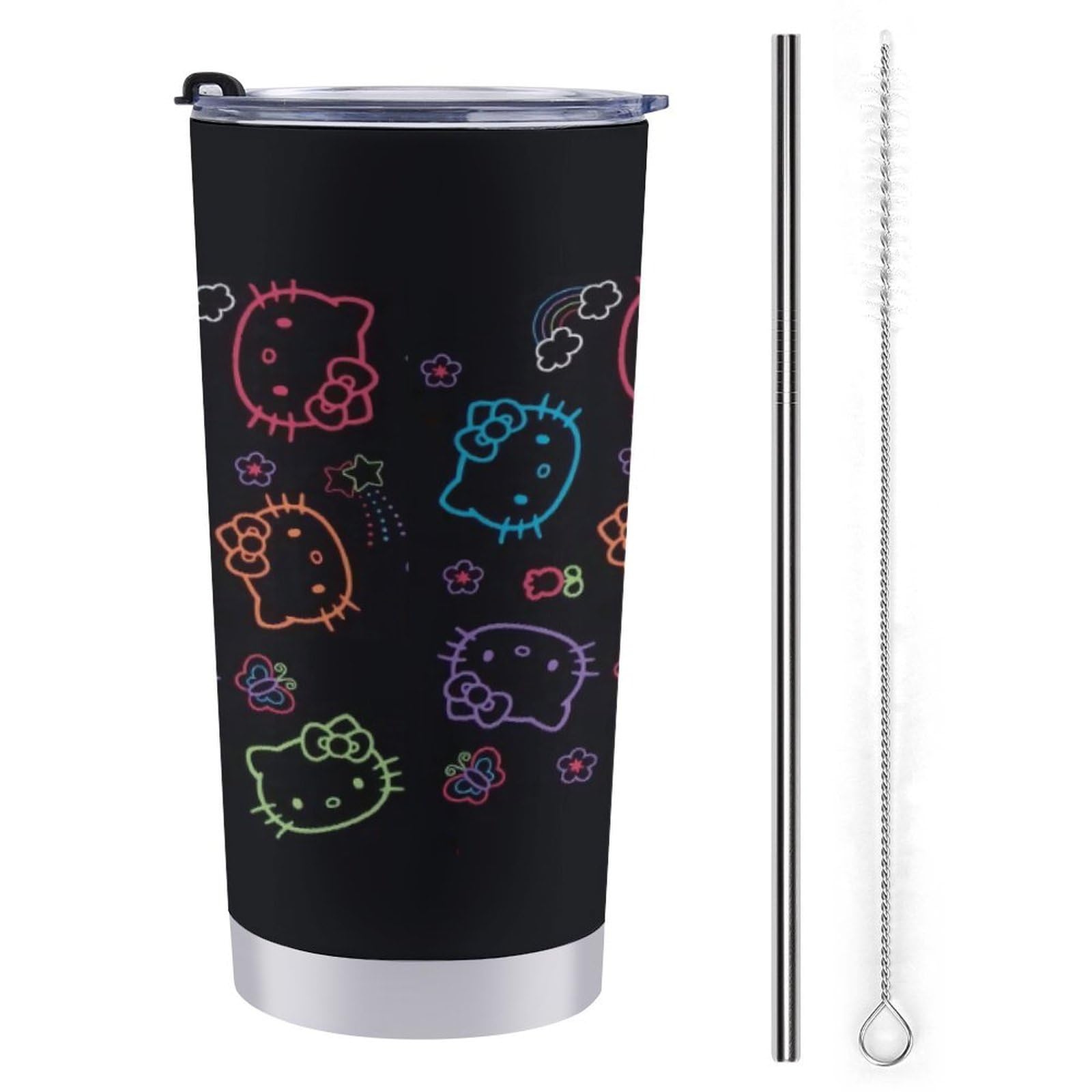 

Hello Kitty Tumbler Mug Coffee Cup Convenience Store Cup Insulated Water Bottle for Direct Stainless Steel with Portable Cute Character 600ml