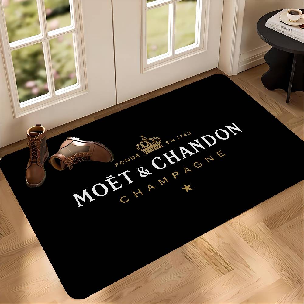 

M-Moet Fashion C-Chandon Hallway Carpet Washable Non-Slip Living Room Sofa Chairs Area Mat Kitchen Doormat Area Rug 40x60cm