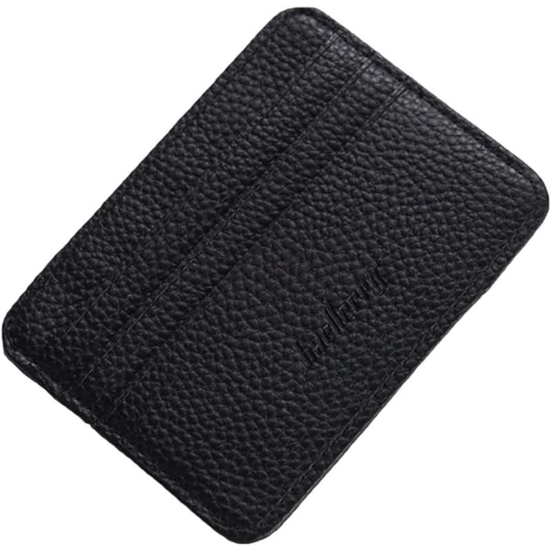 Credit Card Holder Travel Ultra Slim Wallet Thin Minimalist Credit Card Case чёрный