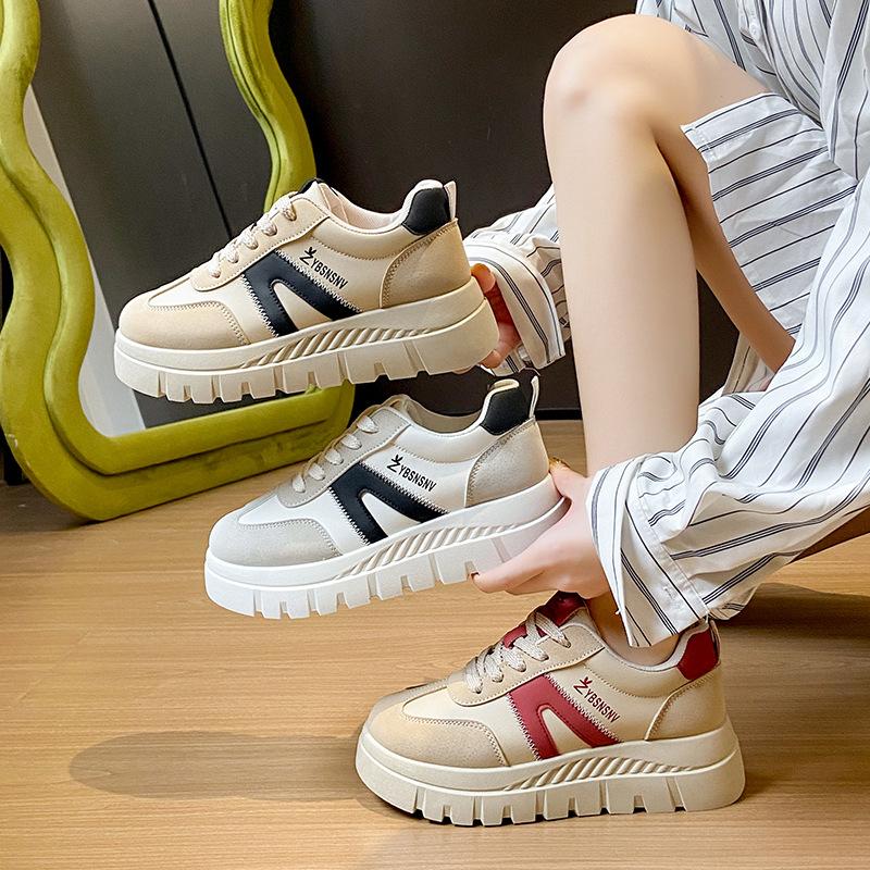 Malé bílé boty dámské jarní nové ins studentky volnočasové sportovní všestranné plátěnky street style A