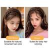 Cerchietto Largo Intrecciato Accessori per Capelli Fascia Elastica Antiscivolo Per Donna e Ragazza