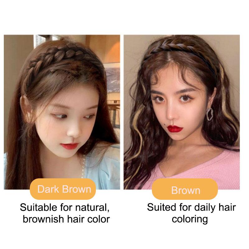 Cerchietto Largo Intrecciato Accessori per Capelli Fascia Elastica Antiscivolo Per Donna e Ragazza