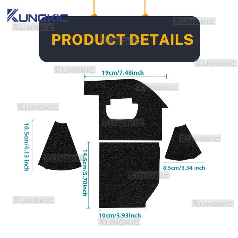 Premium Suede Car Driver's Toolbox Sticker Interior For Seat Leon MK3 2013 2014 2015 2016 2017 2018 Trim Accessories