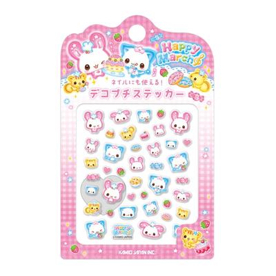 Kamio Japan Nail Sticker Deco Petit Sticker Heisei Fancy Happy March 228263