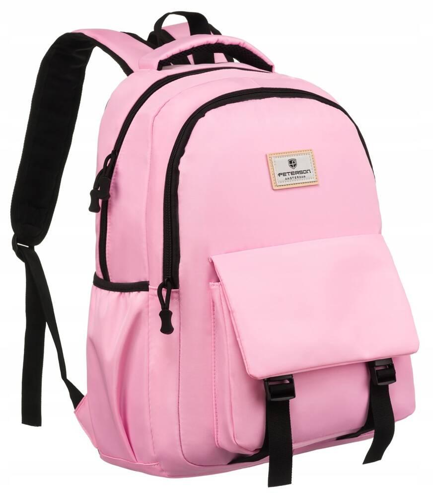 Large women's backpack made of polyester - Peterson