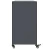 Sideboard Anthracite 100.5 X 39 X 72 Cm Steel
