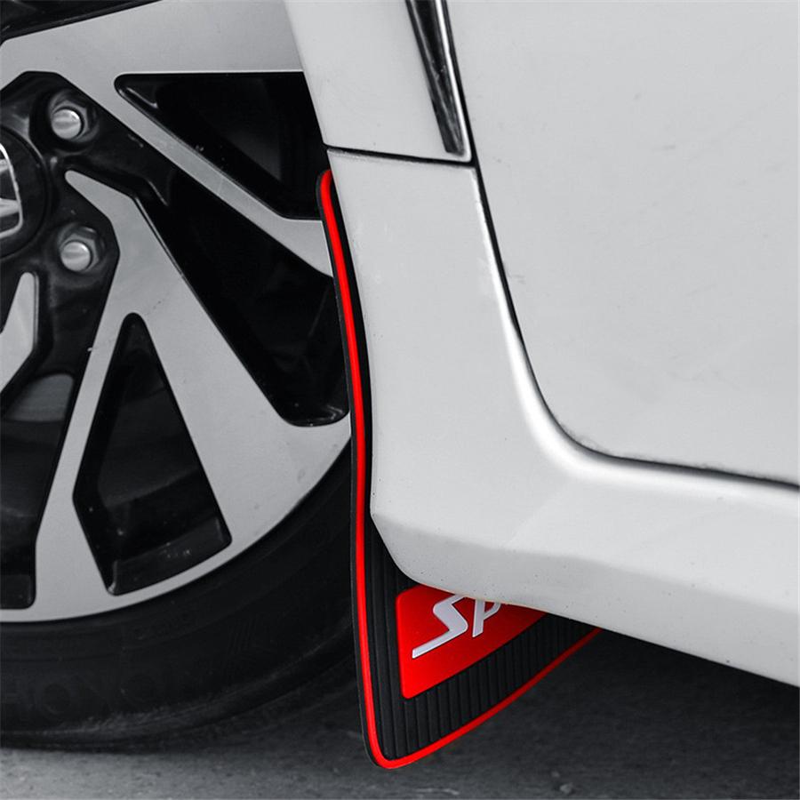 2Pcs Sports Mud Flaps Splash Guard Fender Mudguards Set For Car Truck Pickup SUV