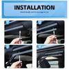 JIDIXIAN Car Front Rear Grab Handle fit for Jeep Wrangler JK 2007 208 2009 2010 2011 2012 2013 2014 2015 2016 2017