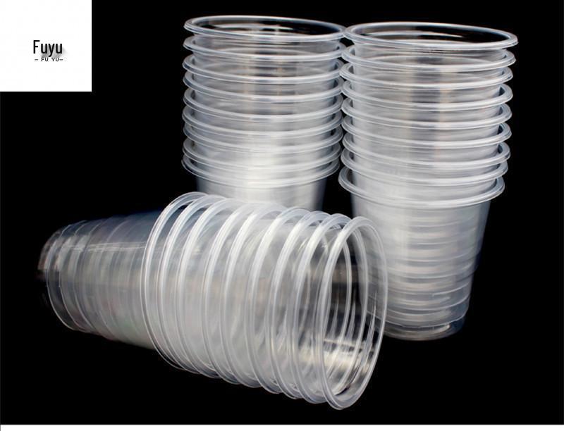 Disposable Tableware Set: Thickened Plastic Bowl with Lid, Banquet Spoon, Cup, and Chopsticks for Weddings and Household Use