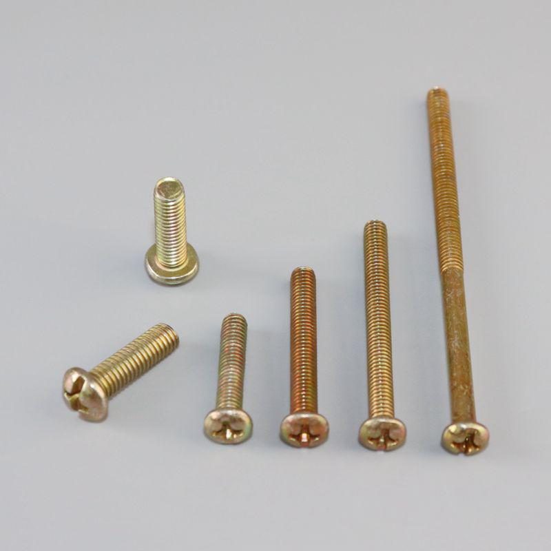 Semicircular Head Phillips Screws for Switch Panels & Junction Boxes M4-M8