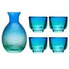 Japanese Glass Small White Wine Cup Sake Pot Wine Set Household Wine High Appearance Vintage Fengguo Wine Cup