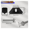 Car Battery Hold Down Kit 14005061 Base Clamp Battery Hold Down Bracket Automotive Accessories Easy Installation