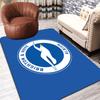 Brighton Hove Albion Pattern Rug Floor Mat for Living Room or Bedroom Soft and Comfortable Carpet a Gift for Birthday and Holiday.