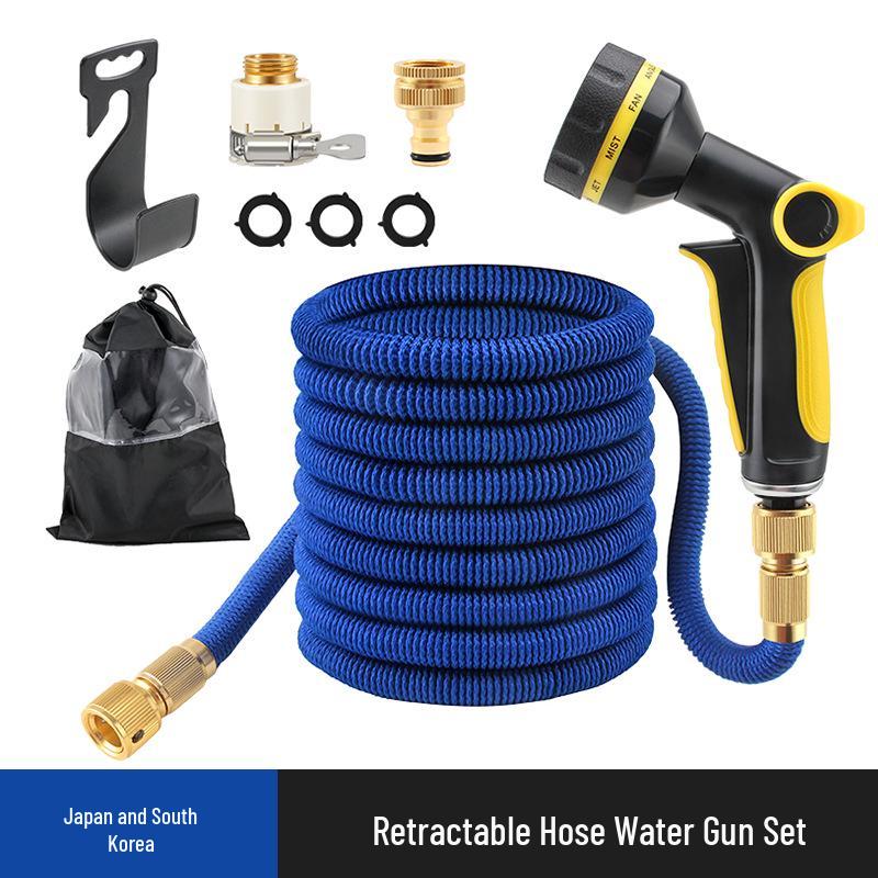 Midsummer Automatic High-Pressure Retractable Garden and Car Washing Hose with Water Gun