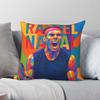 Pop Art Rafael Nadal Tennis Kissenbezug Polyester Leinen Samt Muster Reißverschluss Dekoration Kissenhülle Heim Kissenbezug Großhandel