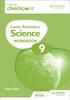 The Cambridge Checkpoint Lower Secondary Science Workbook 9 : Second Edition Book