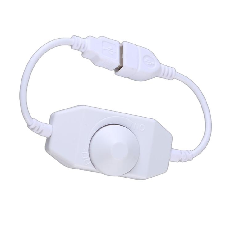 USB LED Knob Dimmer DC5V Ribbon Brightness Adjustable Switches Controller