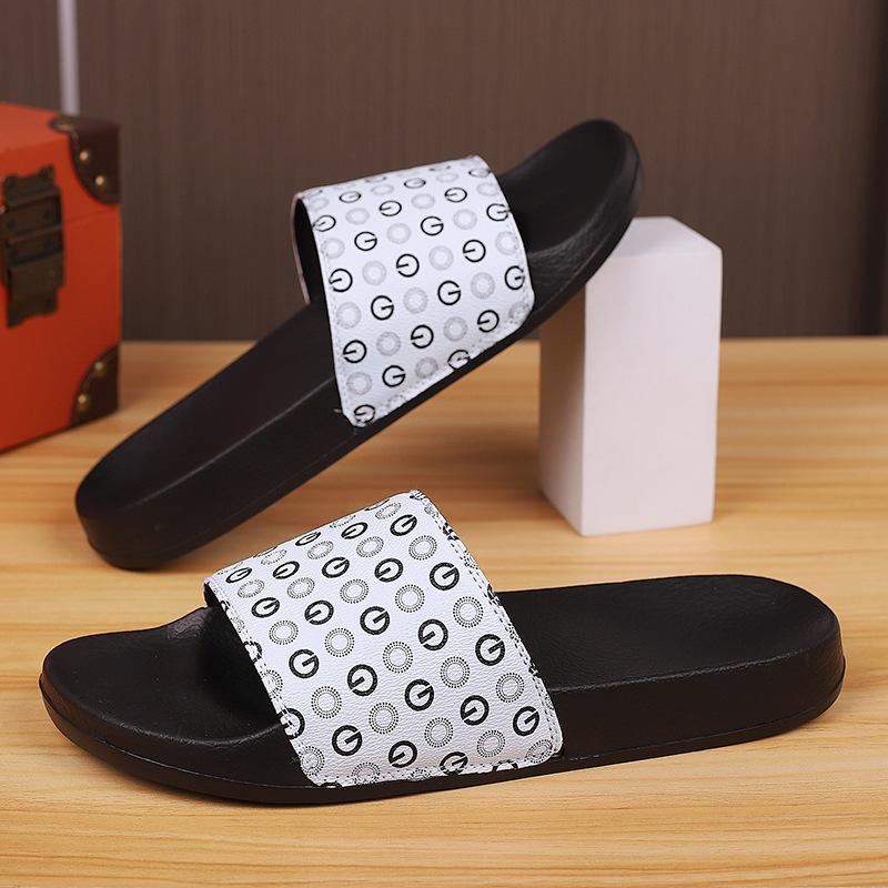 Slippers Home Premium Slippers Velcro One-word Drag Letter G Shoes slippers