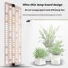 12V 2-Panel Plant Growing Light Potted Plants Shelf Seedling Growth Fill Light,EU Plug