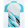 Line Wavy Men's Sportswear Printed Polo Shirt Outdoor Street Casual Short Sleeve Blue Orange Summer Spring Lapel Polo Shirt
