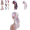 Men Women Laser Bandana Turban Hat With Glitter Rainbow Headwrap And Adjustable Fit