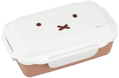 Kutsuwa Miffy Lunch Box with Sealing Single-Tier 4-Point