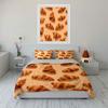 Bakery Themed Home Decor Set Soft Comfortable Duvet Cover Bedding Set Included 1*Duvet Cover & 2*Pillowcases, Gift