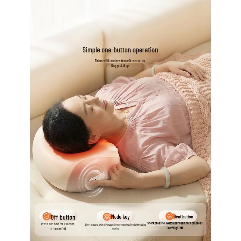 Bear Cervical Neck Massager Pillow CN plug (adapter included)