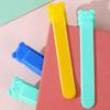 1/3Pcs Cute Bear Silicone Bookmark Clip Automatically Follows Page Flipping Book Markers Notebook Page Divider School Supplies