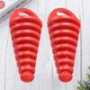 VORCOOL Silencer Cap Exhaust Pipe Muffler Exhaust Port Muffler Motorcycle Car Parts Automatic Exhaust Tail Tip Pipe Cover (Red) 2 Pieces
