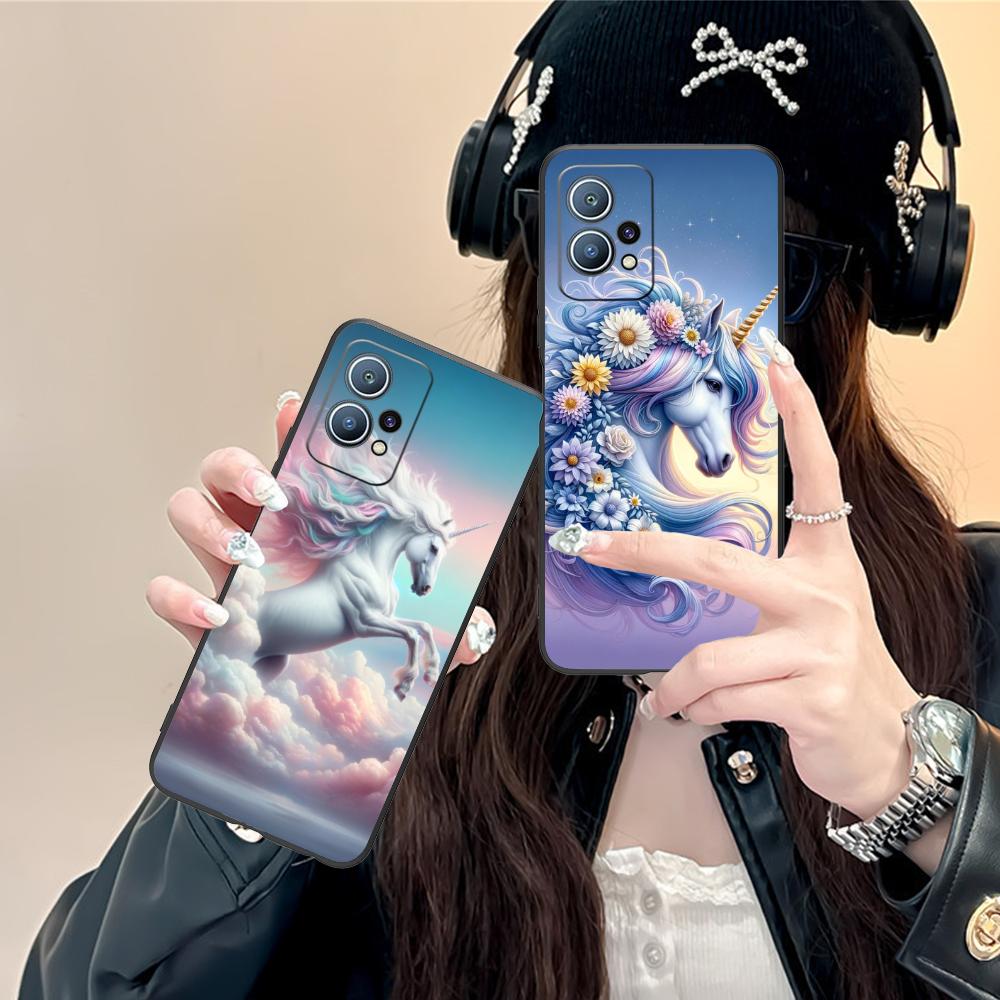 Fantasy Unicorn Mobile Phone Case for Huawei P60 P50 P40 P30 P20 P10 P9 P8 Pro Lite Plus Colorful Printing Cover Pretty Cover