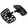 Front Rider Floorboards Footboards Aluminum Alloy 360 Degree Rotating Motorcycle Foot Pegs Footrests Replacement for