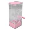 Automatic Bird Feeder Anti Spill 400ml Plastic Hanging Bird Cage Feeder for Parakeets Lovebirds