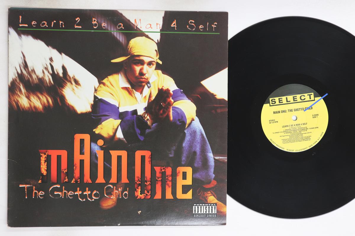 

12inch Record MAIN ONE - Learn 2 Be A Man 4 Self 025035 Select Street R 1994 US Rap & Hip-Hop/R&B Used