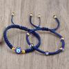 Bohemian Devil's Eye Nylon Rope Adjustable Bracelet Set