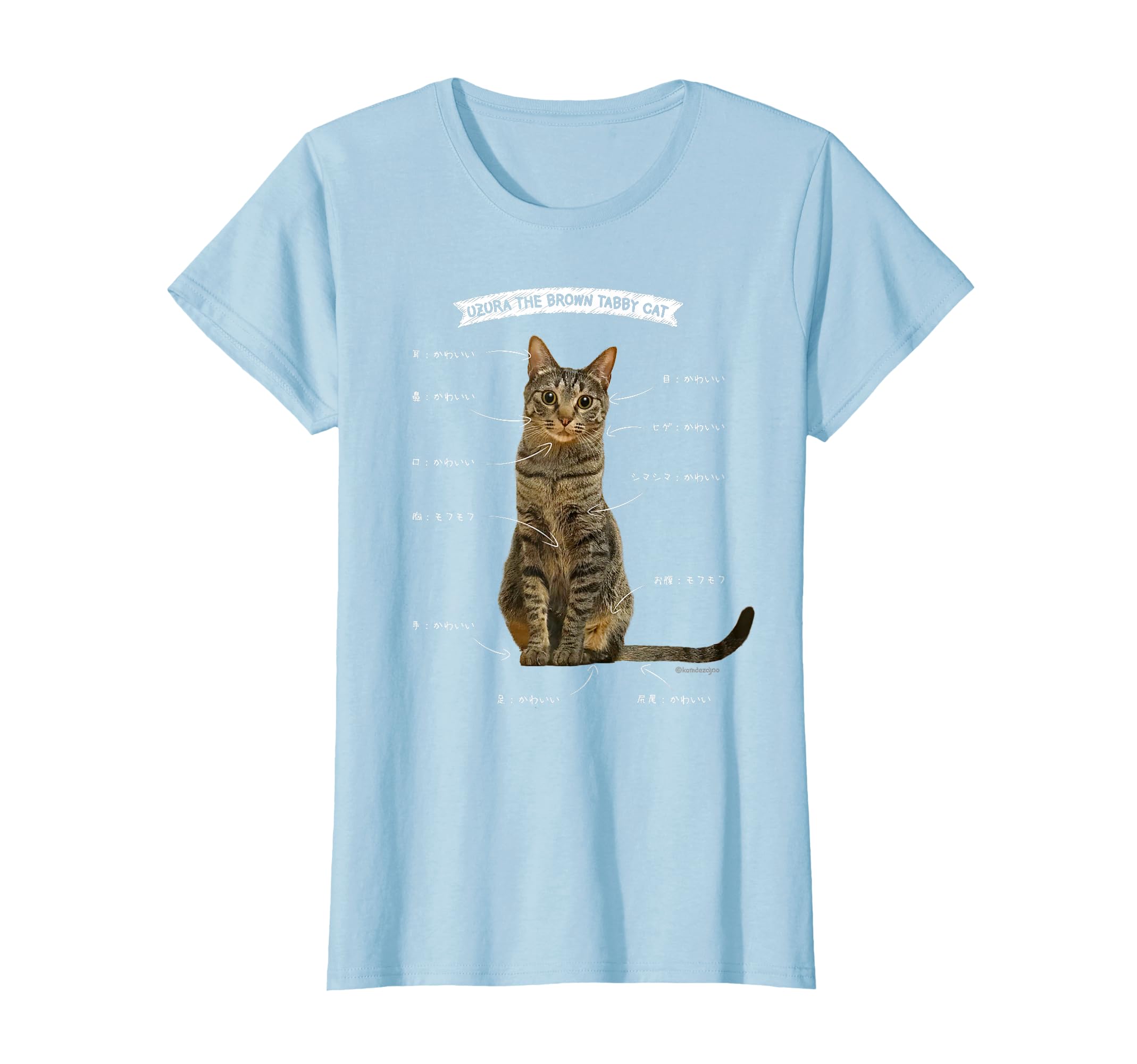 Tabby cat, quail cat, cute tabby cat, quail cat T-shirt
